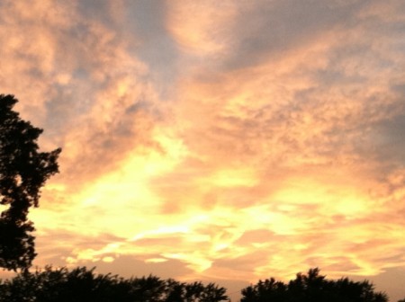 august sunset